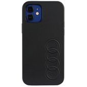Etui Audi do iPhone 12, iPhone 12 Pro, Czarny