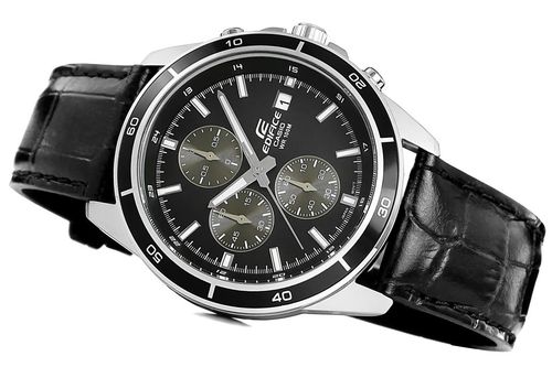 zegarek męski casio edifice efr-526l-1avuef 10 bar + box na Arena.pl