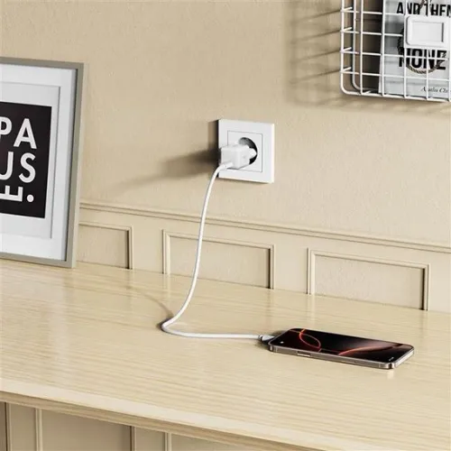 ładowarka sieciowa tech-protect ncm25 usb-c pd 25w - biała na Arena.pl