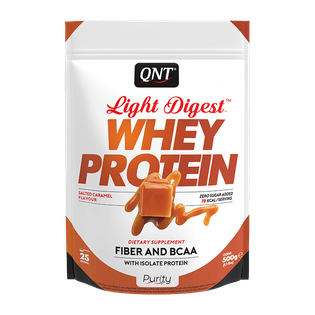 QNT - Light Digest Whey Protein - 500 g słony karmel