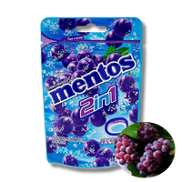 Mentos Soda Grape koreańskie drażetki o smaku winogronowym 45g