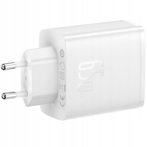Ładowarka sieciowa Baseus USB-C USB 65W do telefonu, komputera / szybka na Arena.pl