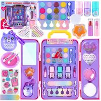 KUFEREK KOSMETYKÓW DO MAKIJAŻU PAZNOKCIE I CIENIE