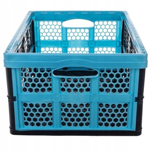 SKRZYNKA SKŁADANA DO BAGAŻNIKA KOSZ ZAKUPY POJEMNIK SKŁADANY 32L DUŻY na Arena.pl