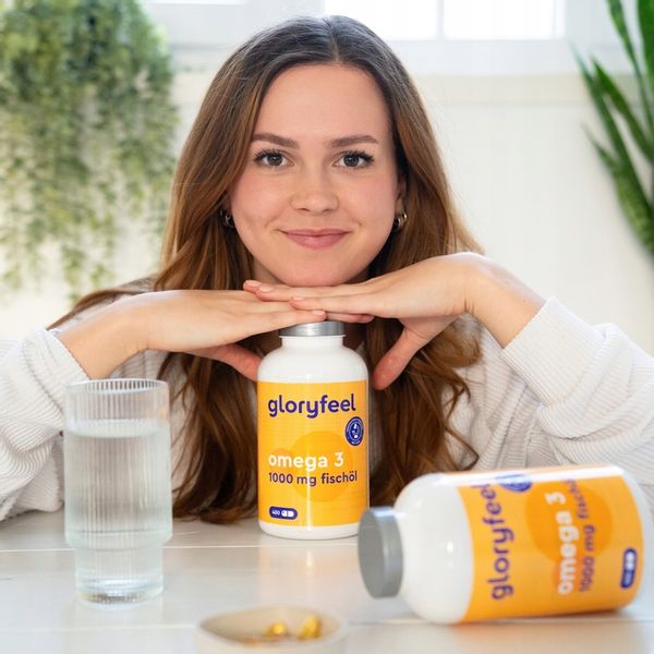 OMEGA 3 DHA EPA W WYSOKICH DAWKACH 1000mg na dawkę 400 kapsułek gloryfeel zdjęcie 4