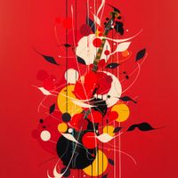 Plakat 60x60cm Melodyjna Barwa