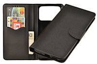 Etui portfel Fancy Case do Xiaomi POCO C40 czarny