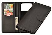 Etui portfel Fancy Case do Xiaomi POCO C40 czarny
