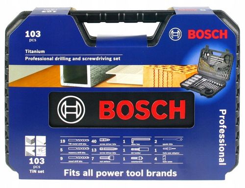 ZESTAW V-LINE 103 sztuk WIERTEŁ BITÓW i KOŃCOWEK BOSCH PROFESSIONAL na Arena.pl