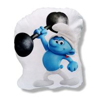 Poduszka Smerf Osiłek maskotka Smerfy przytulanka Osiłek