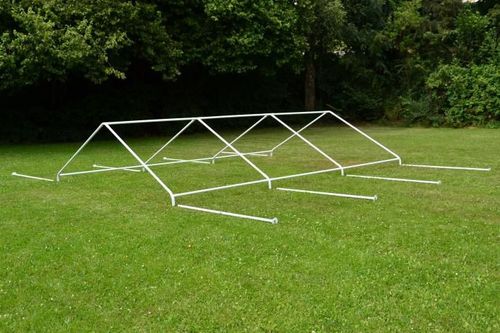 Pawilon ogrodowy biały 4 x 6m na Arena.pl