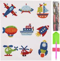 HAFT DIAMENTOWY 5D Zestaw DZIECI Najklejki PUZZLE