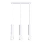 Lampa wisząca LAMI 3L biały