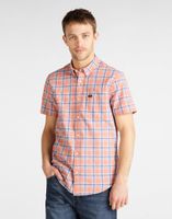 MĘSKA KOSZULA LEE LEE BUTTON DOWN SS PAPRIKA L886DGNI M
