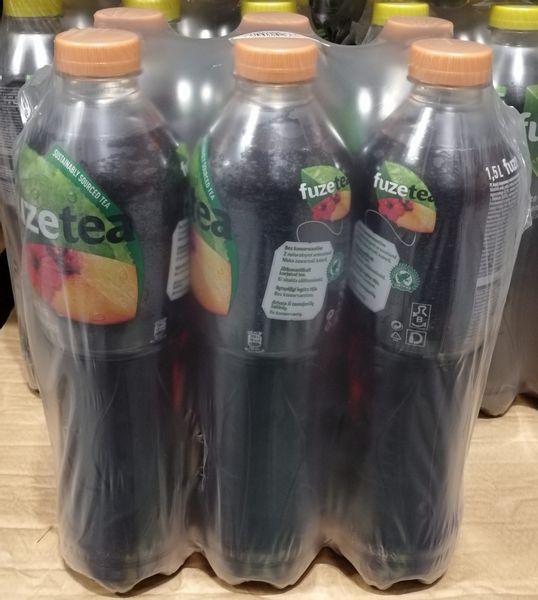 FuzeTea Brzoskwinia 1,5l - karton zdjęcie 1