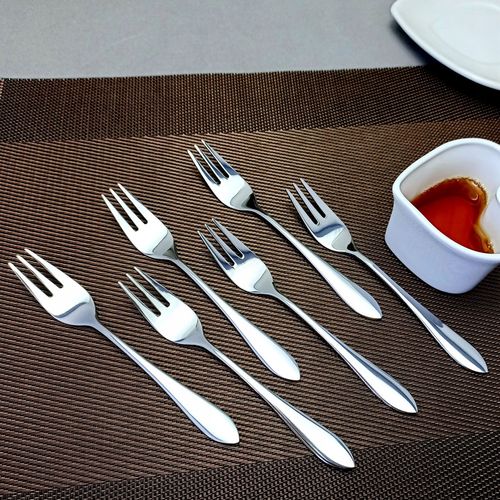 ZESTAW WIDELCZYKI DO CIASTA 6 os kpl PREMIUM 18/10 na Arena.pl