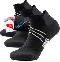 Skarpety sportowe do kostki stopki unisex 3 pary oddychające mix rozmiarów