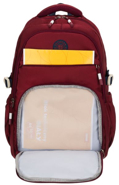 plecak ptn 8594-1402 bordo zdjęcie 9