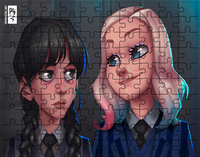 Puzzle Wednesday Addams