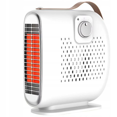 MOCNY GRZEJNIK ELEKTRYCZNY OGRZEWACZ MINI FARELKA HEATER Z DMUCHAWĄ na Arena.pl