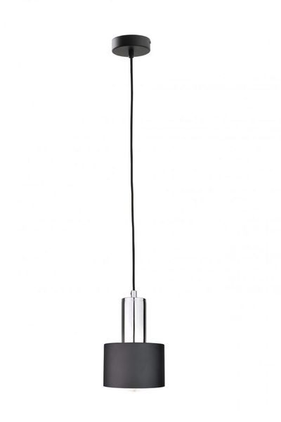 Lampa wisząca 1xE27 LUCE BLACK SILVER zdjęcie 1