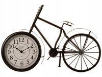 DEKORACYJNY ZEGAR METALOWY ROWER W STYLU VINTAGE