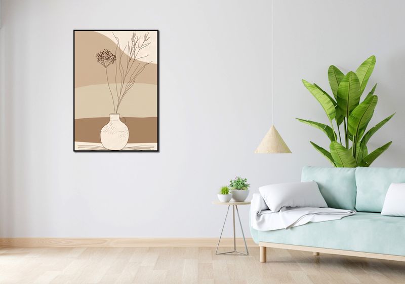 Plakat 70x100cm Kojący Wazon zdjęcie 4