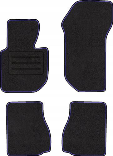 DYWANIKI DO BMW 3 E36 CABRIO NIEBIESKI NA WYMIAR na Arena.pl