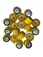 KORKI do butli na wodę 18,9L, ViO 3C-SY, ZESTAW - 20 szt, ŻÓŁTY