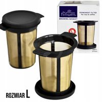 ZAPARZACZ SITKO SITO gęste wkład do kubka stal L