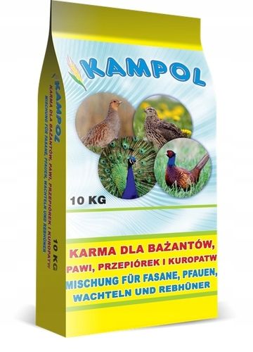 Naturalna karma dla pawi 10 kg PW Kampol na Arena.pl