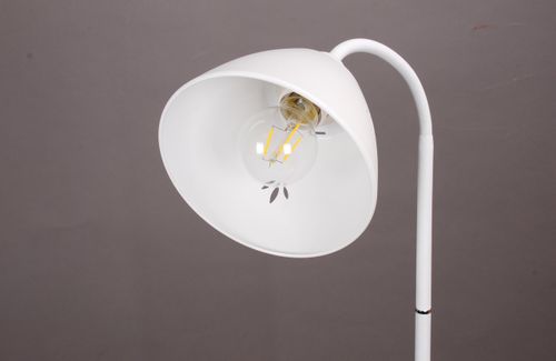 Lampa podłogowa - lampa stojąca - biała na Arena.pl