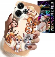 ETUI DO XIAOMI REDMI 13 4G - PLECKI DLA DZIECI W ZWIERZĘTA LEŚNE CASE