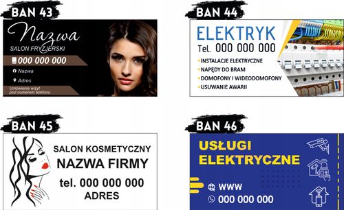 BANER REKLAMOWY OCZKOWANY 200x100 cm RÓŻNE WZORY SPRZEDAŻ MIODU na Arena.pl