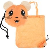 TORBA SIATKA NA ZAKUPY ZAKUPOWA SKŁADANA WIELORAZOWA MIX ZWIERZĄTEK 42X45CM