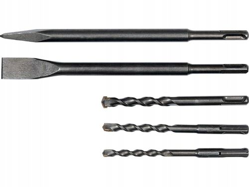 YATO MŁOT UDAROWY MŁOTOWIERTARKA SDS PLUS 1100W 4,5J 3 FUNKCJE + DŁUTA na Arena.pl