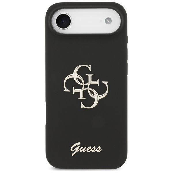 etui guess silicone big 4g script do     iphone air czarny zdjęcie 3