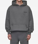 Bluza z kapturem oversize z logo XS