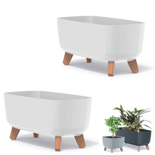 2x Doniczka na nóżkach GRACIA CASE DGCL400 Skrzynka na Arena.pl