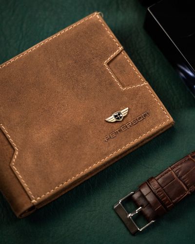 PETERSON mały portfel etui na karty RFID prezent na Arena.pl