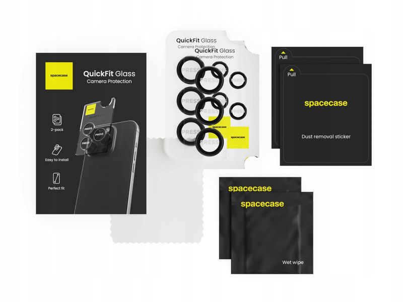 Spacecase Quickfit Camera Galaxy S25 Ultra Black zdjęcie 11