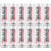 Black Energy Zero Sugar  napój energetyzujący bez cukru 250 ml x 12 sztuk