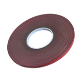 TAŚMA AS1230G 0,64mm/9mm/33m SZARA, AFT SILNIE KLEJĄCA MONTAŻOWA -30/+210*C