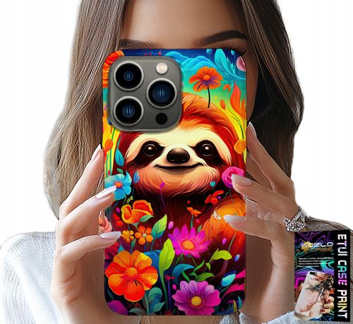 ETUI DO IPHONE 16 PRO - KOLOROWE WZORY KOALA ZWIERZĘTA + SZKŁO na Arena.pl