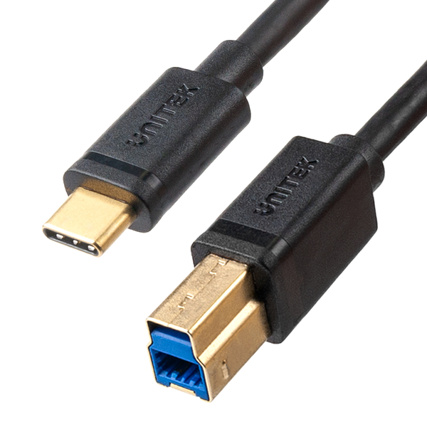 Unitek kabel do drukarki USB-C na USB-B USB 3.0 2m zdjęcie 1