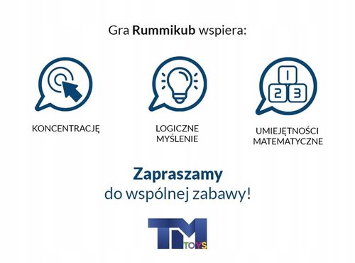 Gra liczbowa RUMMIKUB od TM Toys ORYGINAŁ Lemada na Arena.pl