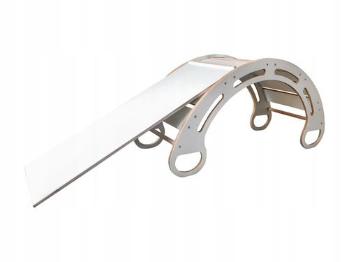 Bujak , bujaczek+zjeżdżalnia- Montessori MDF BIAŁY na Arena.pl