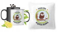 Dla Pauliny Zestaw Kubek Magiczny + Poduszka Z Nadrukiem Ze Zdjęciem