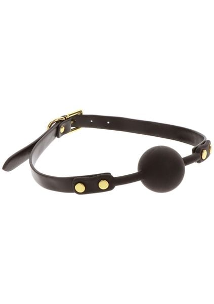 Studded Mouth Gag Black zdjęcie 7