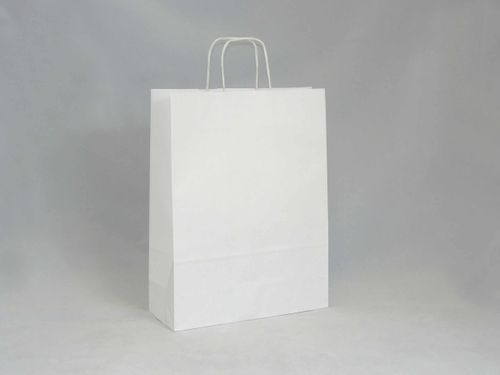 Torba papierowa biała 32 x 12 x 41 cm na Arena.pl